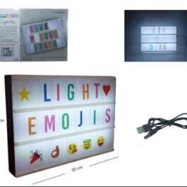 CARTEL LUMINOSO LED DE LETRAS A4