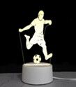 LAMPARA ACRILICO TRES LUCES MODS-011 - ST - FUTBOL