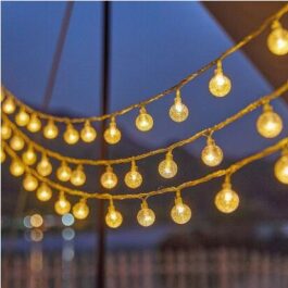 GUIRNALDA NAVIDEÑA BURBUJAS 3M/20 LUCES-USB MODV-0017 - VARIOS - LUZ CALIDA