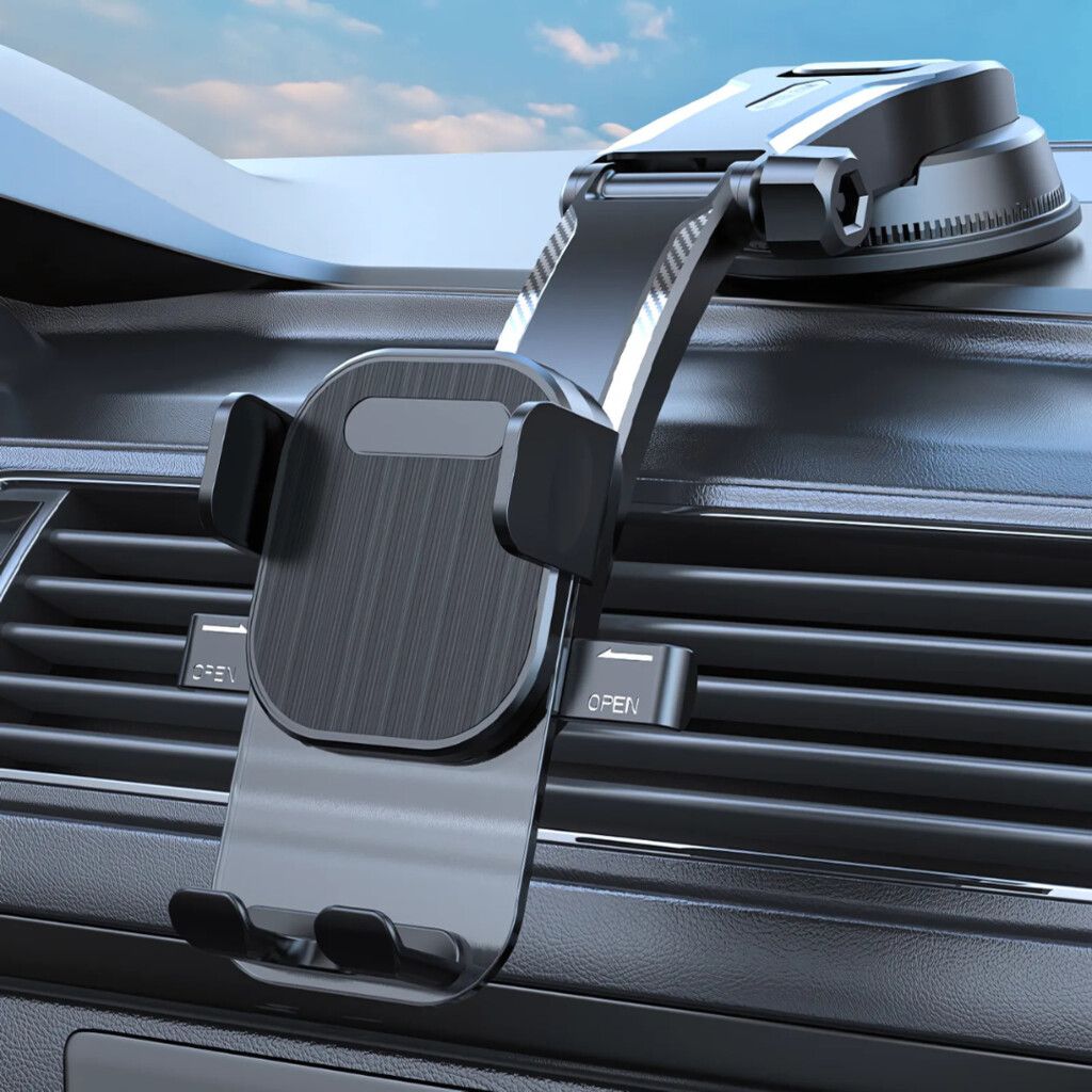 HOLDER SUCCION GIRATORIO CON BRAZO EXTENSIBLE MODX-059 FIX ON - XAEA - NEGRO - Imagen 5