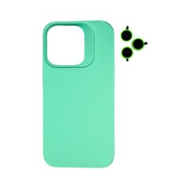 TPU MOD603 SILICONA LENS - IPH 16 PRO MAX - XAEA - VERDE