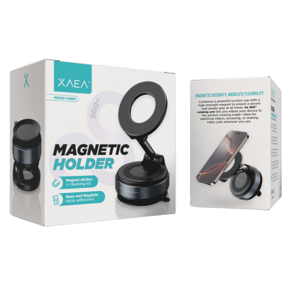 HOLDER MAGNETICO 360° MODX-00BH - XAEA - BLANCO