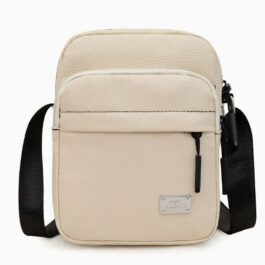 BOLSO  CUADRADO SIMIL CUERO MODV-00LP - VARIOS - BEIGE