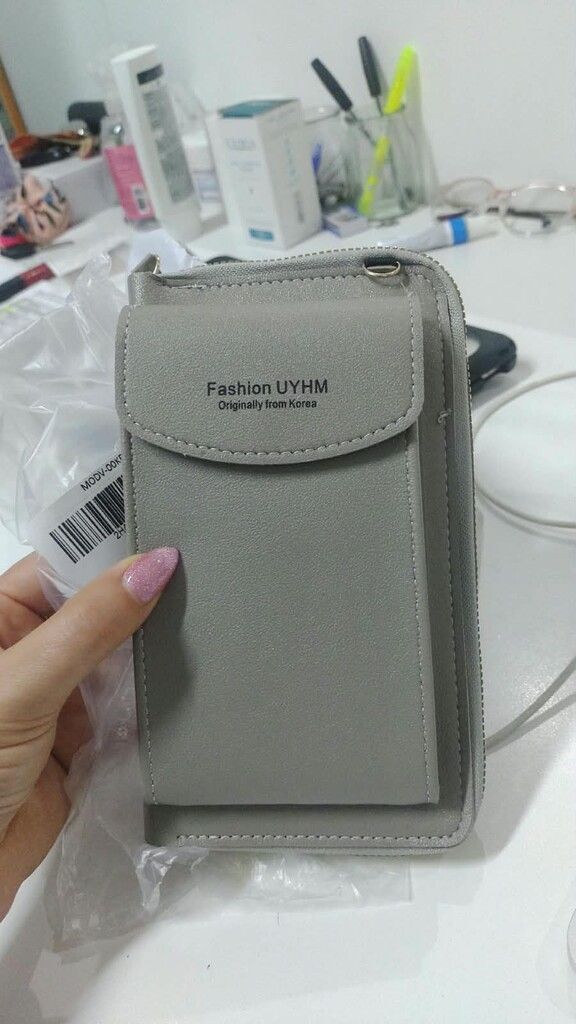 BANDOLERA PORTA CELULAR MODV-00KR - VARIOS - BEIGE